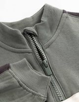 Sweater en broek set - Kleur blokkering - Donkergroen