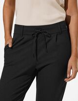 Hose - Regular Fit - Schwarz