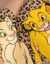 Langarmshirt - Glitzerprint - beige