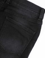 Pantaloni capri - Percentuale di tessuto elasticizzato - nero
