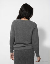 Vesta - Našiveni džepovi - siva