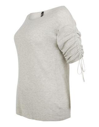 Damen Pullover mit Rippenstruktur