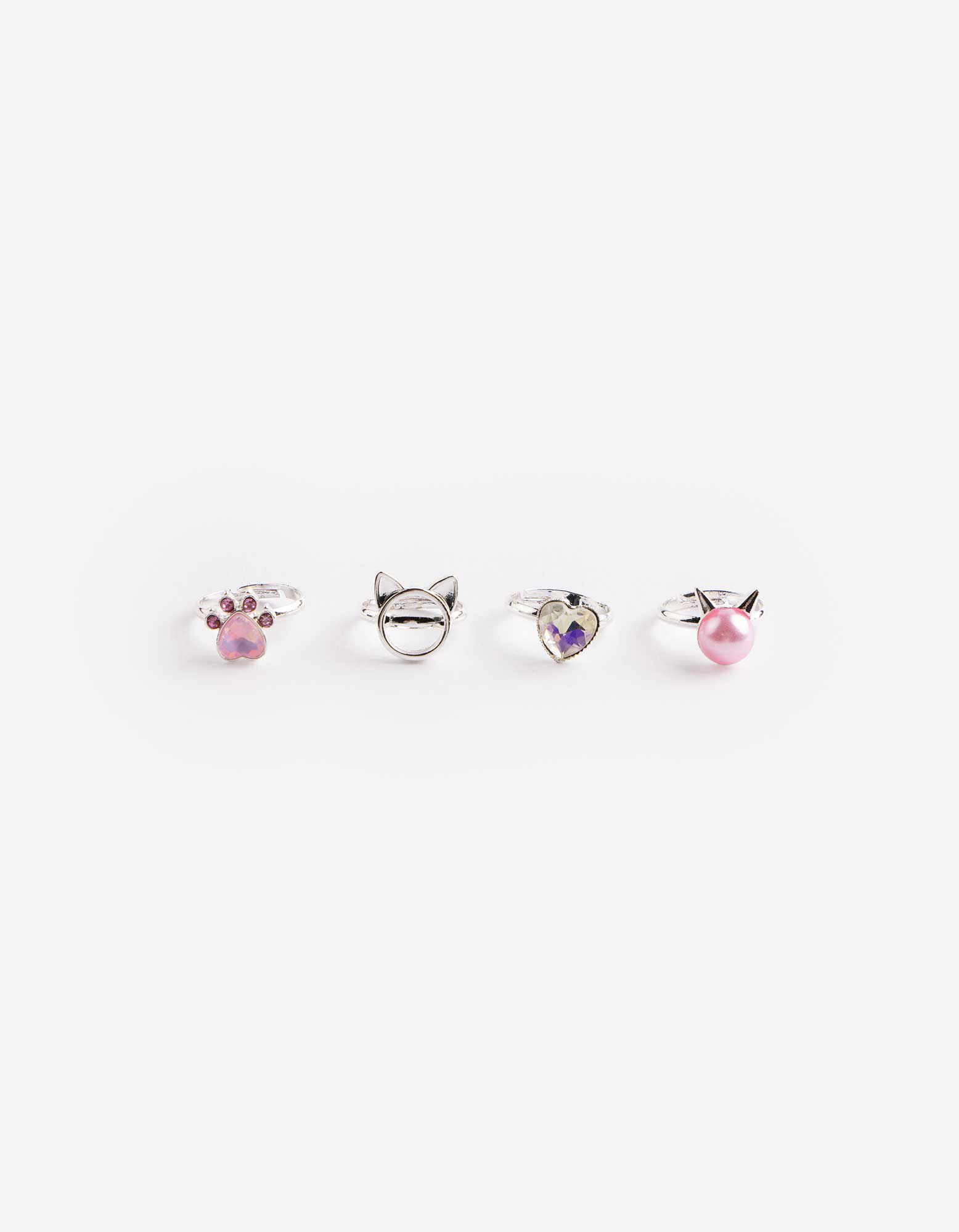 Ring - Katzen - Silber