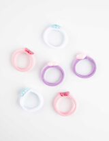 Accessori capelli - Confezione da 6 pezzi - rosa fucsia