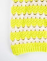 Ujjatlan felső - Perfor&aacute;lt k&ouml;t&ouml;tt - vilagos zold