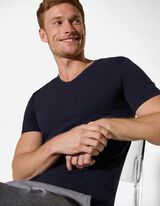 Majica kratkih rukava - Slim Fit - tamno plava