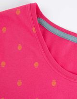 Pidžama gornji deo - Šareni print - ruzicasta