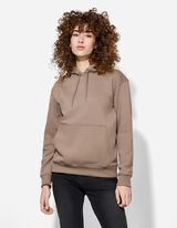 Kapuutsiga dressipluus - kapuuts - helepruun