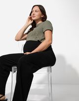 Pantalon de grossesse - Unicolore - Noir