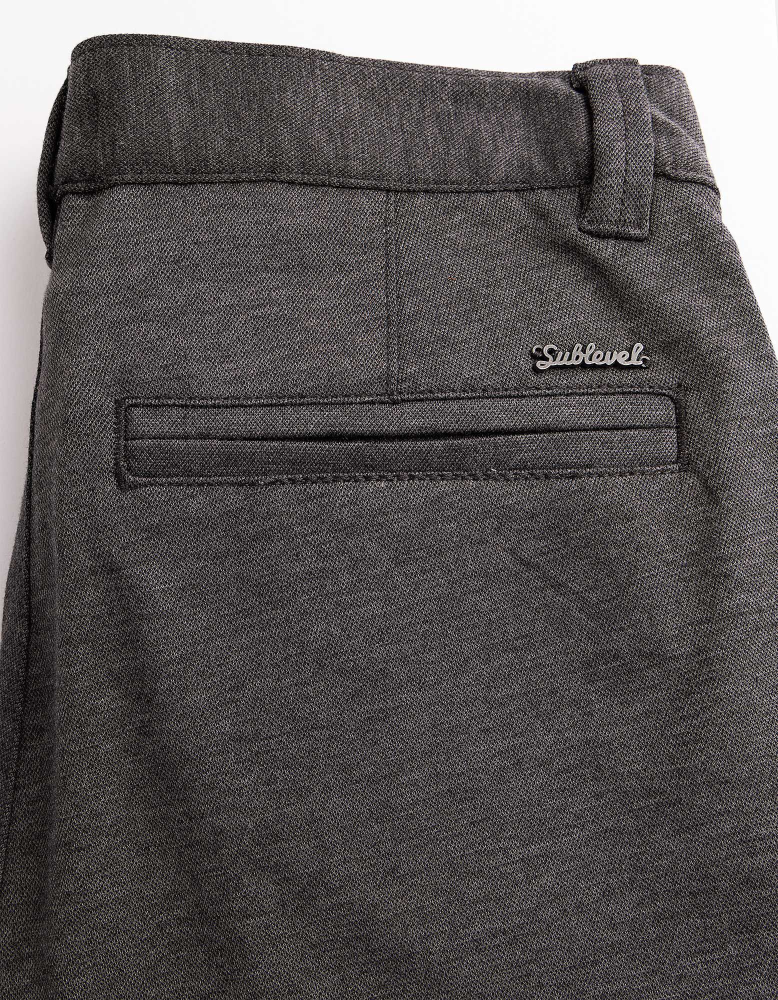 Chinohose - dunkelgrau