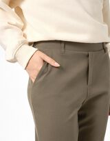 Jeans - Elastischer Bund - Khaki