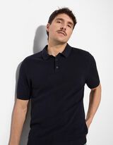 Poloshirt - Polokragen - dunkelblau