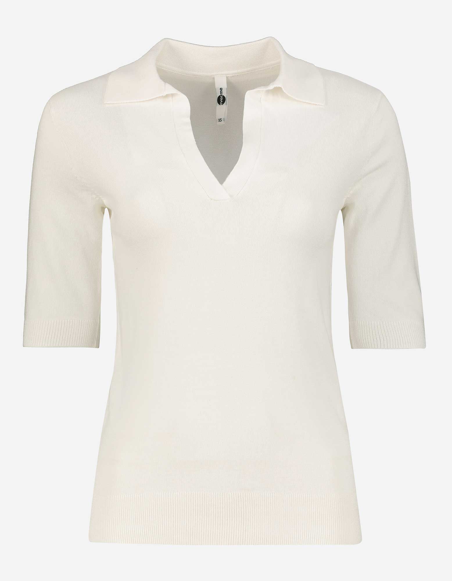 Pull-over - Viscose m&eacute;lang&eacute;e - blanc