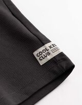 Shorts - Elastischer Bund - dunkelgrau