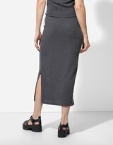 Gonna - Spacco laterale - grigio scuro