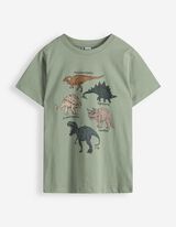 Shirt - Voorkantprint - groen