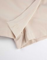 Skort - mieszanka wiskozowa - bialy