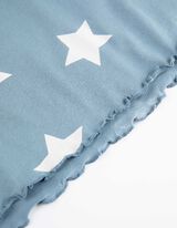 Pizsamafelső - Fodros szegéssel - vilagoskek