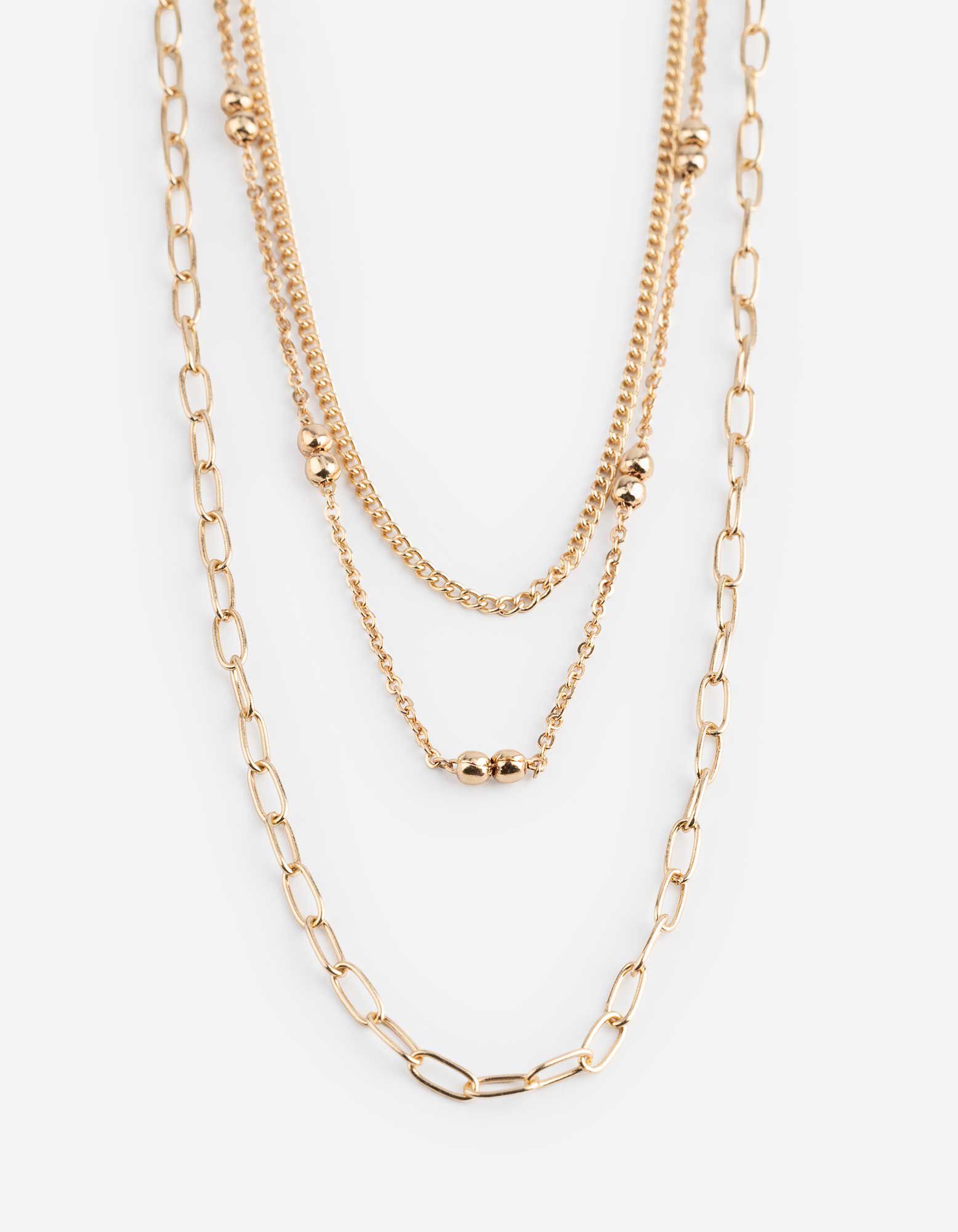 Kette - Gliederkette - Goldfarben