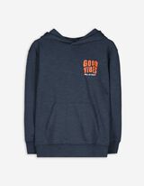 Felpa con cappuccio - Statement - blu scuro