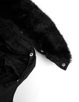 prošiveni kaput - Vodoodbojno - crna