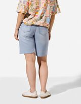 Bermuda  - Relaxed Fit - Hellblau