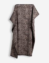 serviette de bain - boucle &eacute;lastique - Brun