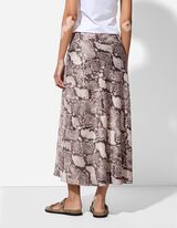 Szoknya - Puha tapintású - vilagos szurke