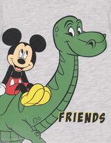T-shirt - Mickey Mouse - Gris clair