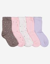 Chaussettes - Lot de 5 - Beige
