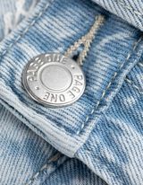 Farmerice - Rhinestones - svetlo-plava