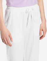 Laiad p&uuml;ksid - musliinkangas - valge