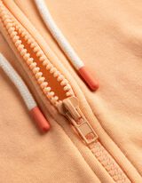 Propínací mikina - Potisk - oranzova