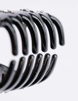 Šukuosenos segtukas - Dekoratyvūs akmenukai - juodas