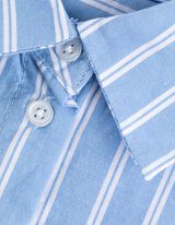 Komplet pidžame od majice i hlača - tkana tkanina - bijela