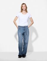 Jeans - Straight Fit - blau