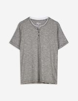 T-Shirt - Regular Fit - dunkelgrün