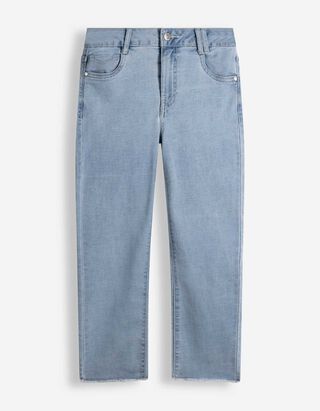 Caprihose - Skinny Fit - Hellblau