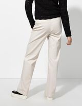 Püksid - lai sääreosa - beezh