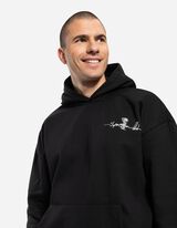 Kapucnis felső - 2Pac - fekete