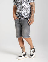 Bermuda  - Relaxed fit - grijs
