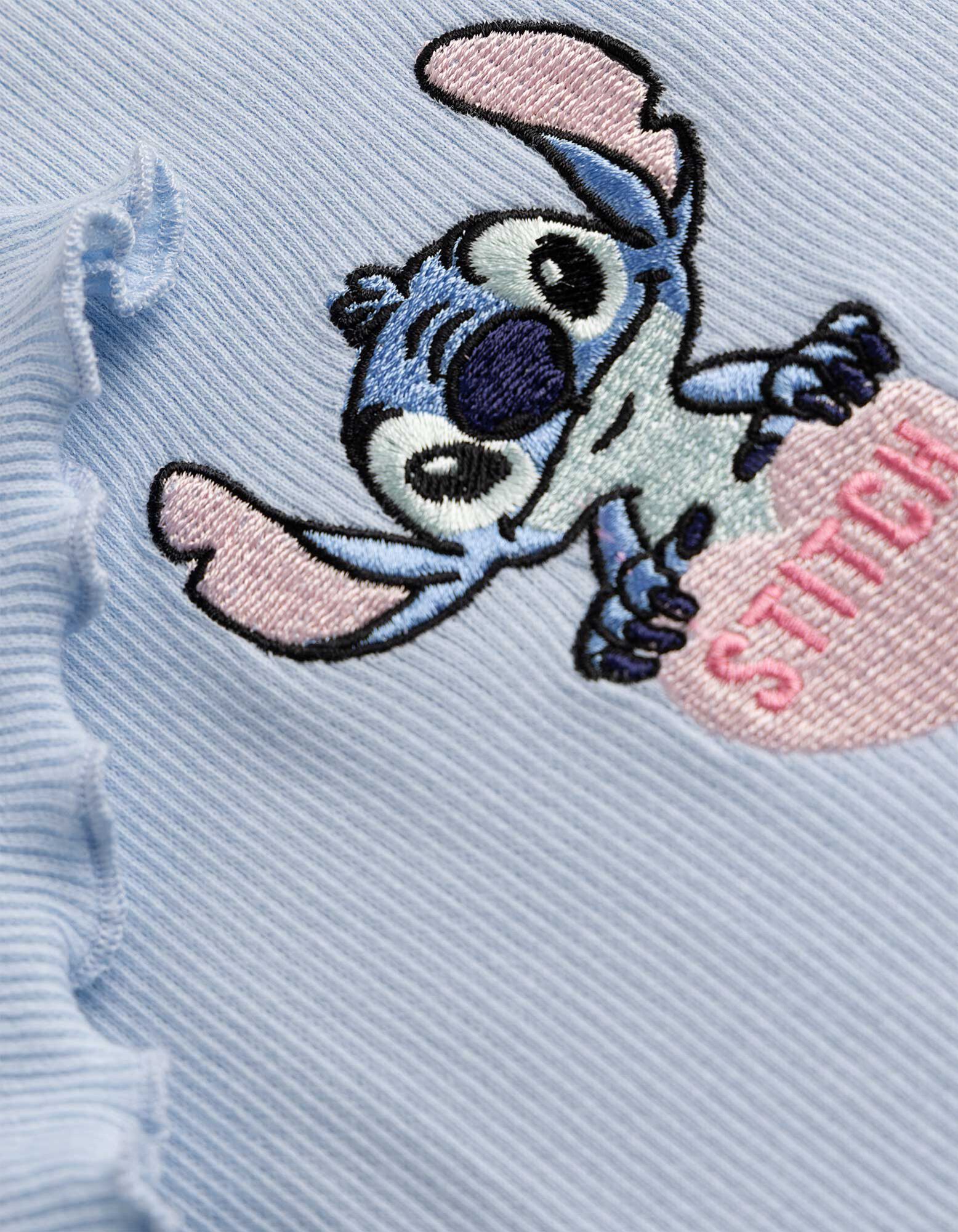 Tričko - Lilo a Stitch - Světle modr&aacute;