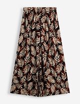 Culotte - Allover-Muster - braun