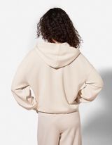 Sweatjacke - Scuba - beige