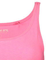 Top - Podiel streču - pink