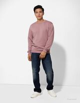 Pulover - Sproščeno prileganje - roza