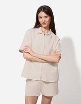 Komplet pidżamowy Koszulka i szorty - Muślin - bez