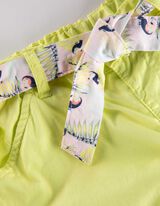 Pantaloncini - Regolabile in vita - verde chiaro