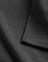 Tričko - Nadměrn&yacute; střih Oversized Fit - tmave seda