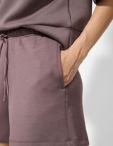 Rövidnadrág - Egyszínű - barna